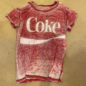 Red coke shirt